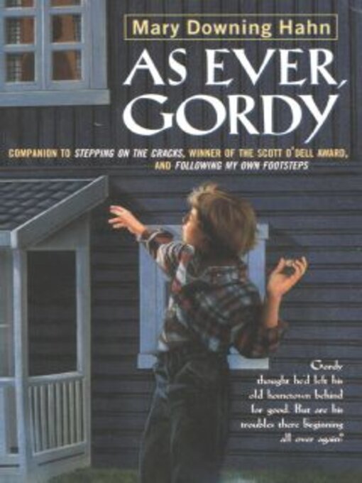 Title details for As Ever, Gordy by Mary Downing Hahn - Available